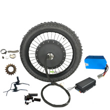 motorcycle electric hub motor 17Inch 8000W 72V electric motorcycle conversion kits with  Hydraulic brake